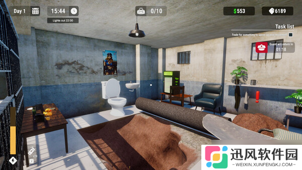 《Prison Escape Simulator: Dig Out》7月25日发售 逃离**模拟登陆Steam