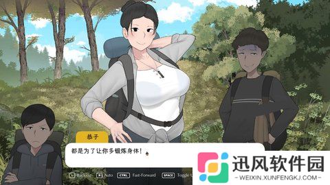 我和朋友陪妈妈去露营存档