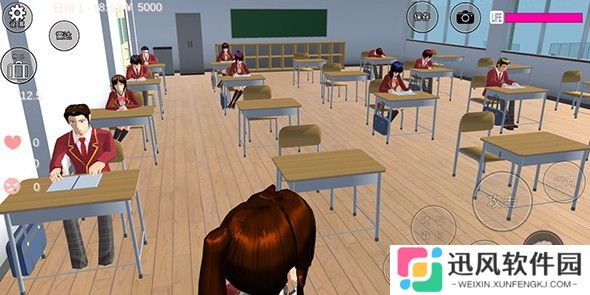 樱花校园模拟器追风中文版