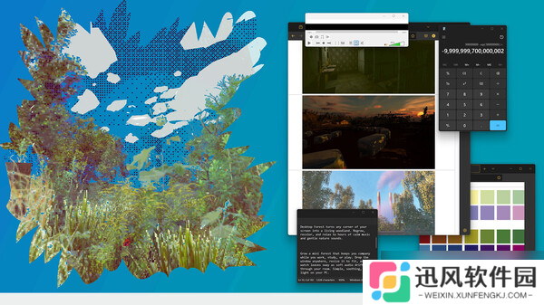 桌面游戏《Desktop Forest》在Steam商店正式上架