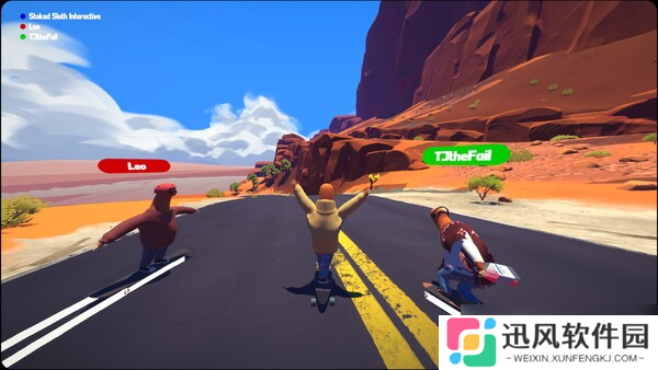板滑竞速游戏《Driftwood》8月2日登陆Steam平台