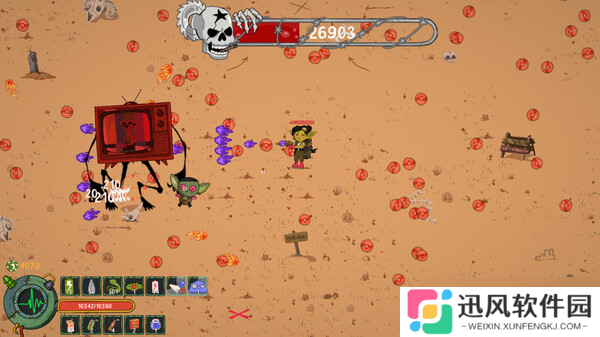 自动射击新作《Nora and Frank》8月2日正式登陆Steam商店