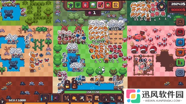 策略种田肉鸽游戏《另一个肉鸽农场》8月1日Steam发售