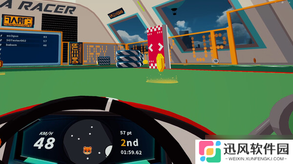 VR卡丁车竞速游戏《MEGARACER QUANTUMRUSH》8月1日Steam发售