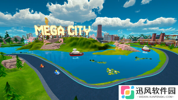 VR卡丁车竞速新作《MEGARACER QUANTUMRUSH》8月1日在Steam开启