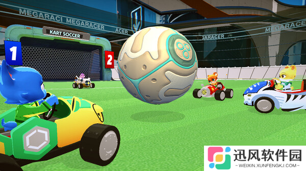 VR卡丁车竞速新作《MEGARACER QUANTUMRUSH》8月1日在Steam开启