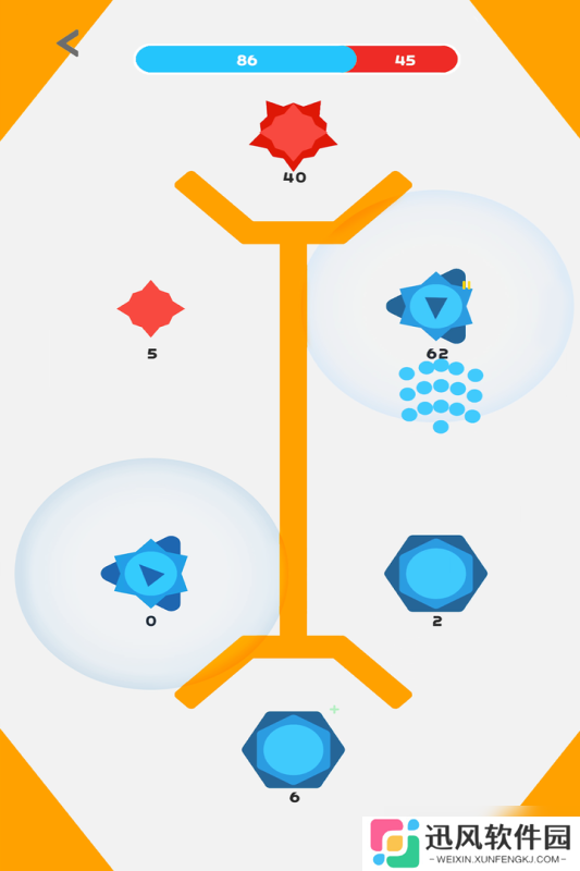 玩游戏如上班 最减负的SLG游戏《点点碰撞》你玩了吗
