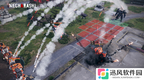 机甲回合制战略游戏《Mecharashi》在Steam正式上线